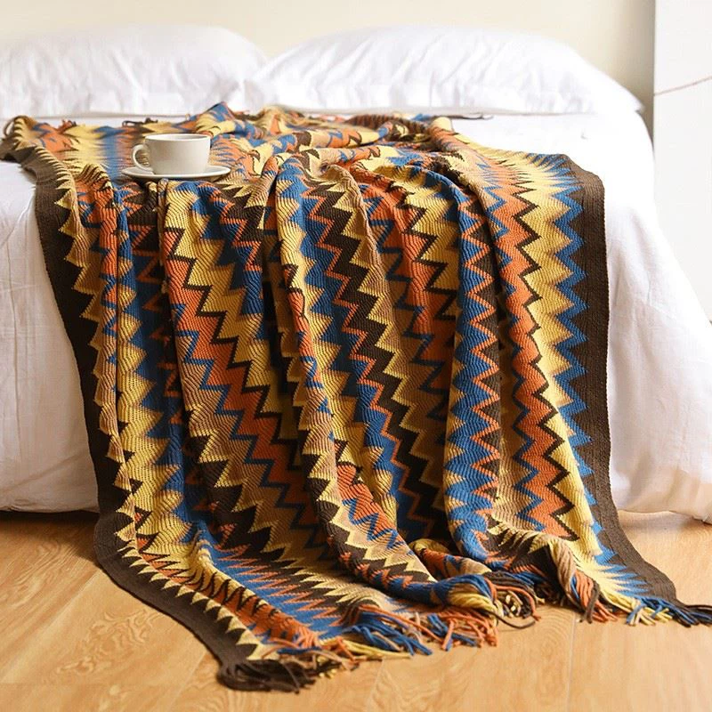 100% Cotton Knitted Blanket factory 100% Cotton Knitted Blanket factory